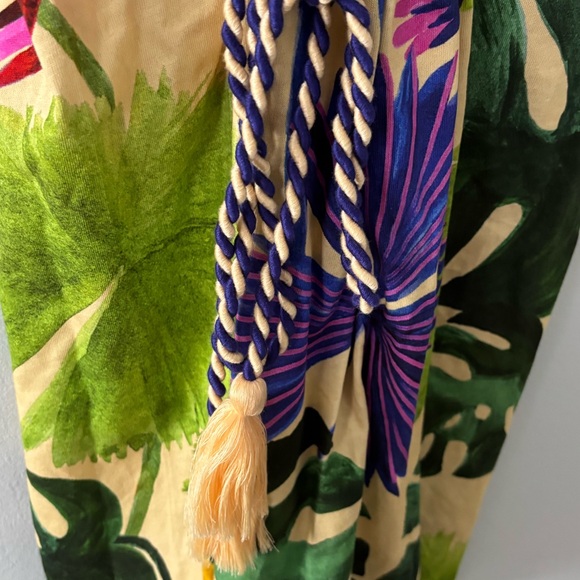 FARM Rio Macaw Jungle Organic Cotton T-Shirt Dress size s NWT - Picture 4 of 4